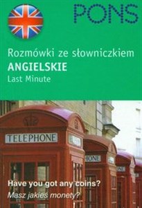 Obrazek Pons rozmówki ze słowniczkiem angielskie last minute