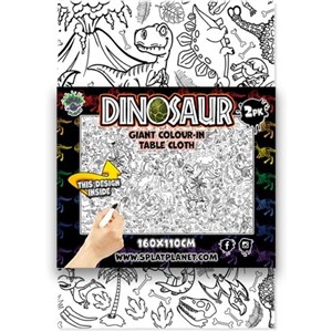 Obrazek Obrusy do pomalowania Dinozaury 2 sztuki