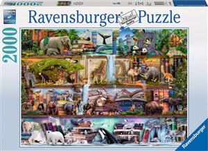 Bild von Puzzle 2D 2000 Świat zwierząt 16652