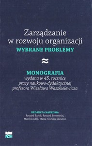 Obrazek Zarządzanie w rozwoju organizacji