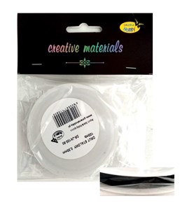 Bild von Drut stalowy 0.3mm duża szpula 100mb czarny