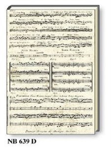 Bild von Notatnik ozdobny A4 96 kartek NB 639D