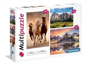 Obrazek Multipuzzle mix 1x500 2x1000