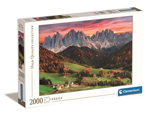 Obrazek Puzzle 2000 HQ Val di Funes 32570