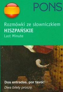 Obrazek Pons rozmówki ze słowniczkiem hiszpańskie last minute