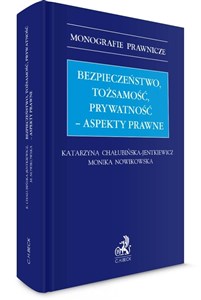 Obrazek Bezpieczeństwo tożsamość prywatność - aspekty prawne