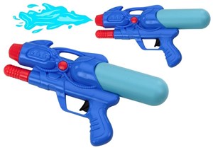 Obrazek Pistolet na wodę z pompką niebieski 180ml