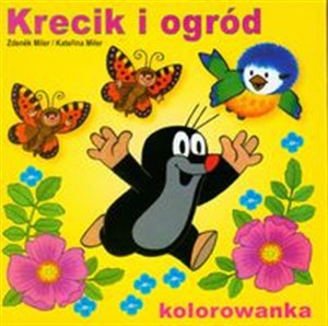 Obrazek Krecik i ogród Kolorowanka