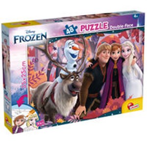 Obrazek Puzzle 48 Double-Face Disney Frozen