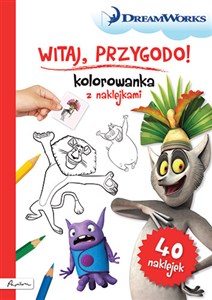 Bild von Dream Works Witaj przygodo! Kolorowanka z naklejkami