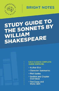 Bild von STUDY GUIDE TO THE SONNETS BY WILLIAM SHAKESPEARE