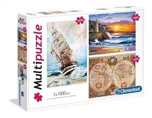 Bild von Multipuzzle Podróże 3x1000