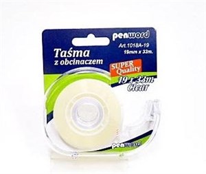 Bild von Taśma biurowa z obcinaczem 19mmx33m