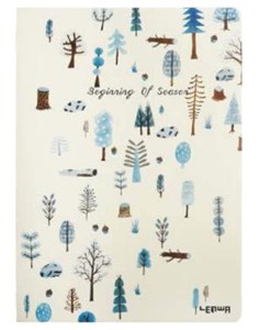 Bild von Szkicownik B5/100K Drzewa niebieskie