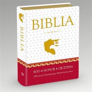 Obrazek Biblia 100 -lecie odzyskania niepodleg.-złocony b.