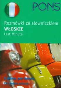 Obrazek Pons rozmówki ze słowniczkiem włoskie last minute