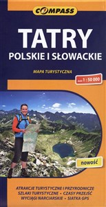 Obrazek Tatry Polskie i Słowackie mapa turystyczna 1:50 000