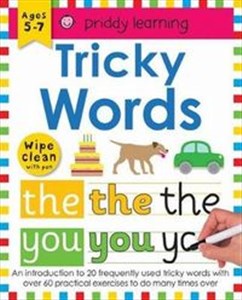 Obrazek Tricky Words Wipe Clean Workbook