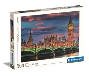Bild von Puzzle 500 HQ The London Parliament 35112