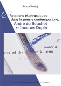 Bild von Relations ekphrastiques dans la poesie contemporaine: Relations ekphrastiques Andre du Bouchet et Jacques Dupin