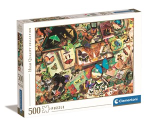 Bild von Puzzle 500 HQ The butterfly collector 35125