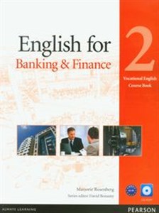 Bild von English for banking and finance 2 vocational english course book with CD-ROM