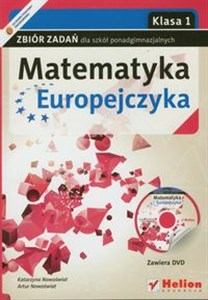 Obrazek Matematyka Europejczyka 1 Zbiór zadań z płytą DVD Liceum