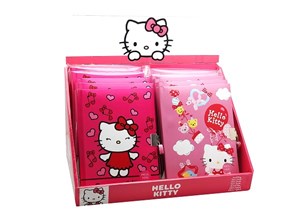 Bild von Pamiętnik zamykany na kłódkę ze światełkami A5 Hello Kitty 1 szt. mix HK50012