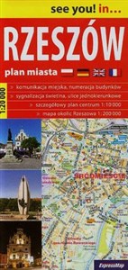 Obrazek Rzeszów plan miasta 1:20 000