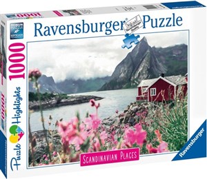 Bild von Puzzle 2D 1000 Skandynawskie domek 16740