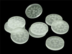 Bild von Znaczniki akrylowe satynowe - słońce