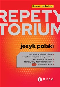 Bild von Repetytorium Język polski Nowa Matura 2023 Liceum technikum