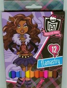 Obrazek Flamastry Monster High 12 kolorów