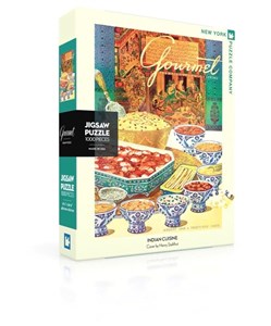 Obrazek Puzzle 1000 Gourmet, Hinduskie jedzenie