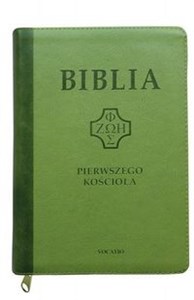 Bild von Biblia Pierwszego Kościoła jasno-zielona z paginatorami i suwakiem