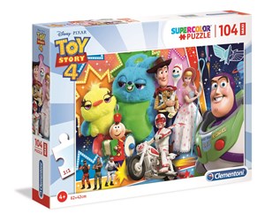 Obrazek Puzzle 104 maxi super kolor Toy story 4 23741