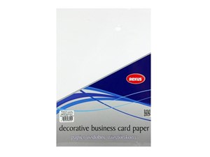 Bild von Papier wizytówkowy A4/20K biały Płótno