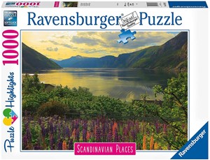 Bild von Puzzle 2D 1000 Skandynawskie krajobraz 2 16743