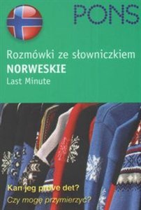 Obrazek Pons Rozmówki ze słowniczkiem Norweskie Last Minute