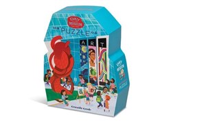 Obrazek Puzzle 48 Dzień w muzeum Sztuka