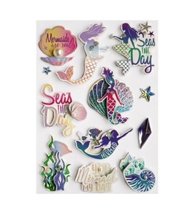 Bild von Naklejki 3D syreny 12 szt.