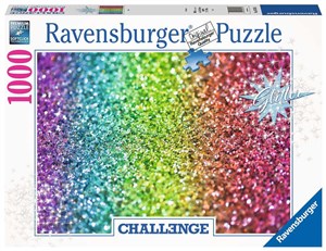 Obrazek Puzzle 2D 1000 Challenge Brokatowy 16745