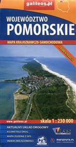 Obrazek Województwo Pomorskie mapa krajoznawczo-samochodowa 1:230 000