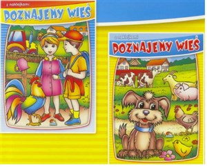 Bild von (019) Poznajemy wieś. Malowanki z naklejkami MIX