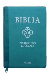 Bild von Biblia Pierwszego Kościoła turkusowa z paginatorami i suwakiem