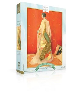 Obrazek Puzzle 1000 Dream World, Kimono z rysunkiem pawia