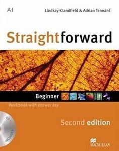Obrazek Straightforward Second edition Beginner A1 WB + CD