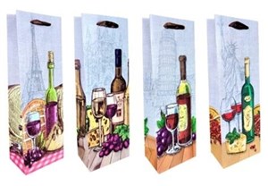 Bild von Torebka prezentowa butelka mix