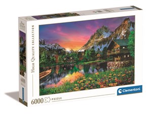 Obrazek Puzzle 6000 HQ Alpine lake 36531