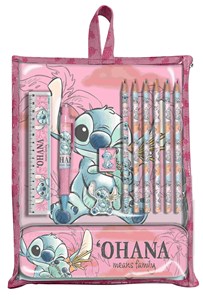 Obrazek Zestaw piśmienniczy Stitch 12 elementów ST00033